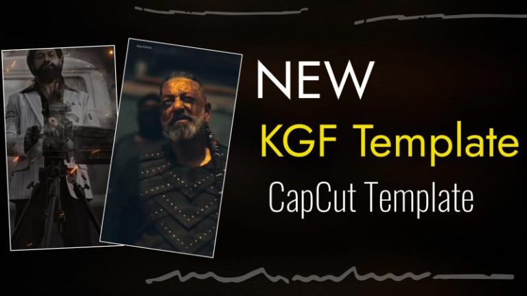 KGF capcut template